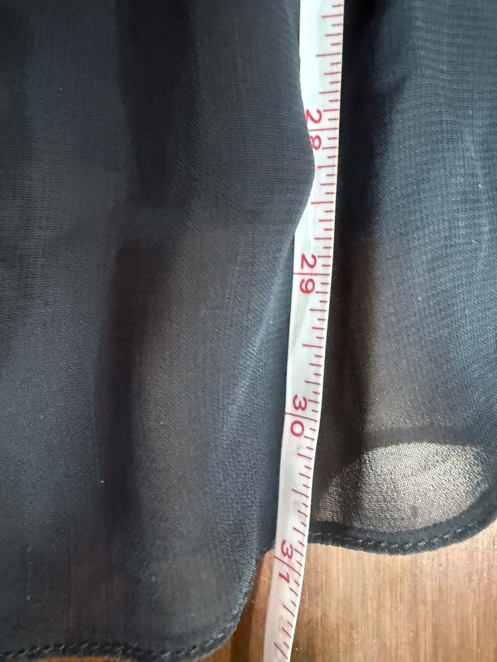 Vintage Platinum Sheer Velvet Babydoll Top Whimsigoth Dark Academia Y2K Petite - Picture 10 of 12